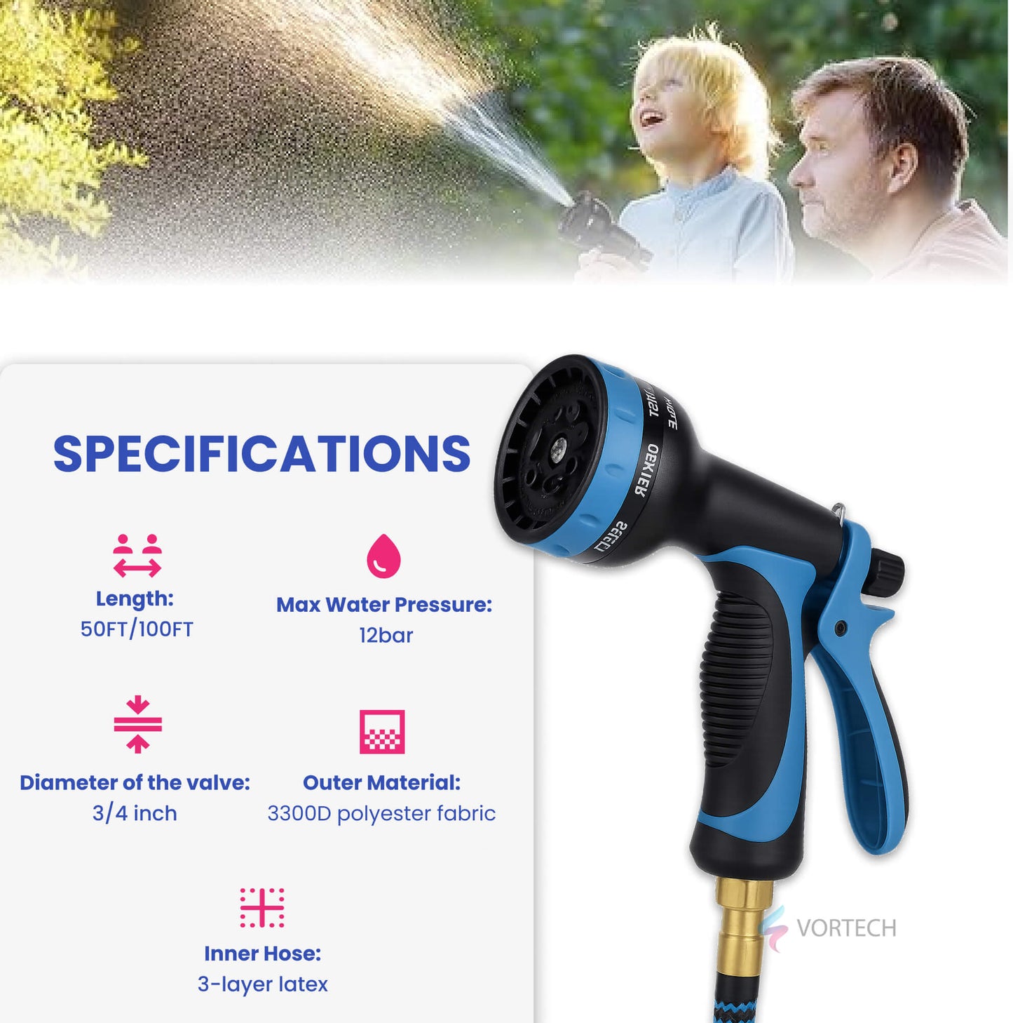 Flexible Easy Use Outdoor Water Hose