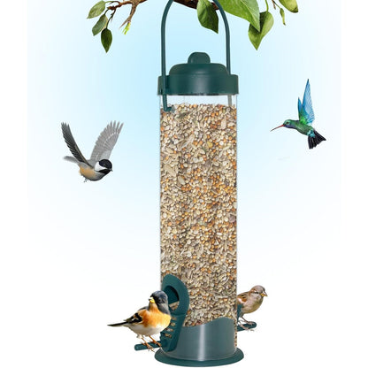 Outdoor Bird Feeder Hanging Wild Bird Seed Feeder - Halri