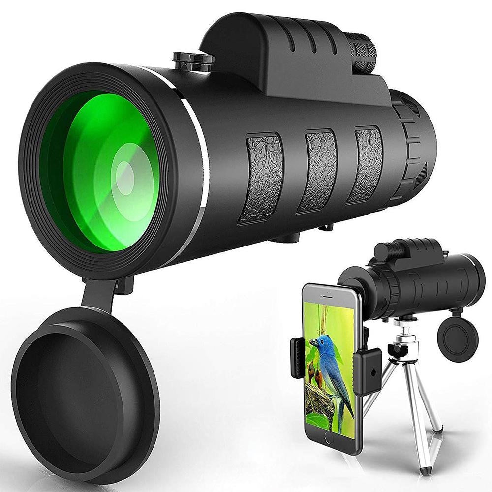 Portable HD Monocular Telescope with Phone Adapter