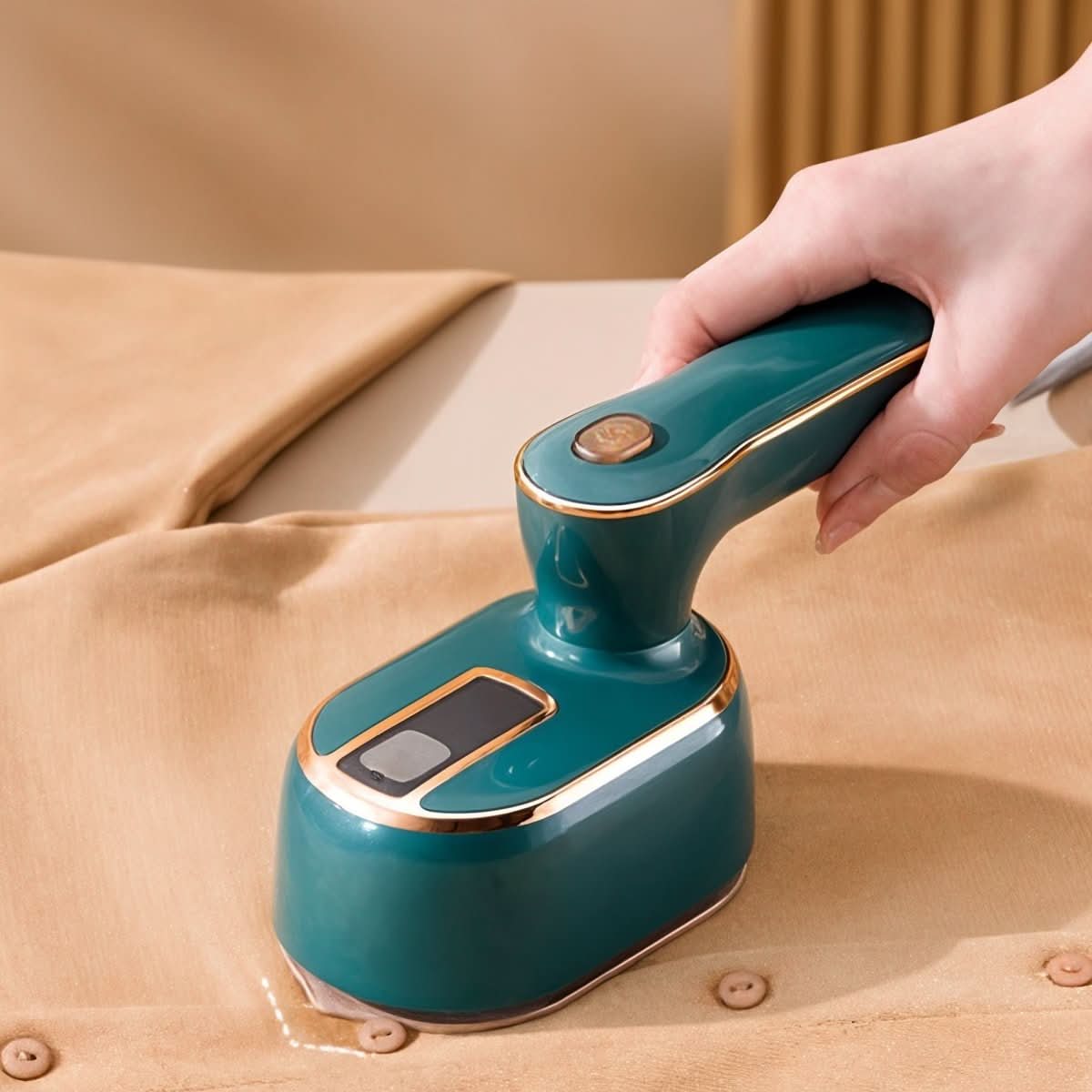 Compact Travel Garment Steamer for Smooth Clothing - Halri