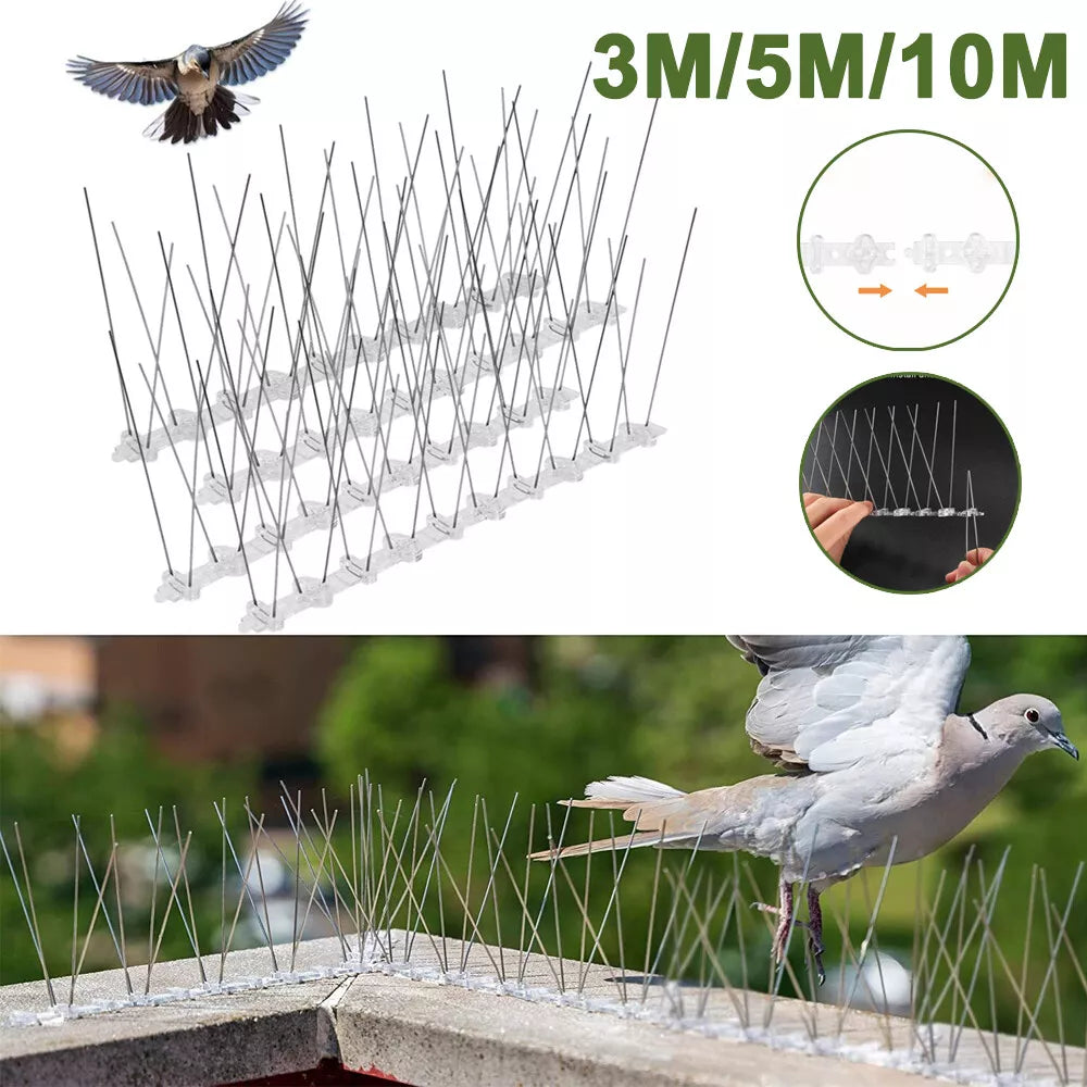 Easy Fit Bird and Squirrel Repellent Spikes