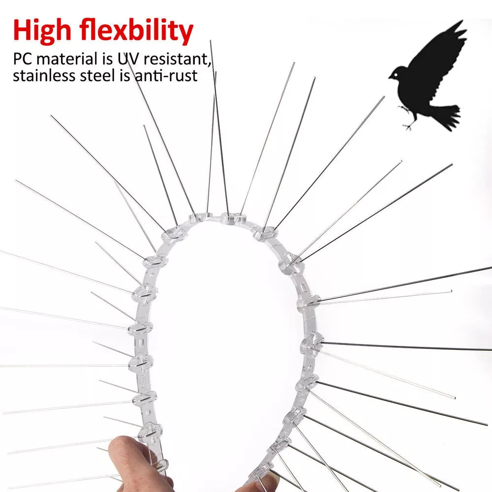 Easy Fit Bird and Squirrel Repellent Spikes