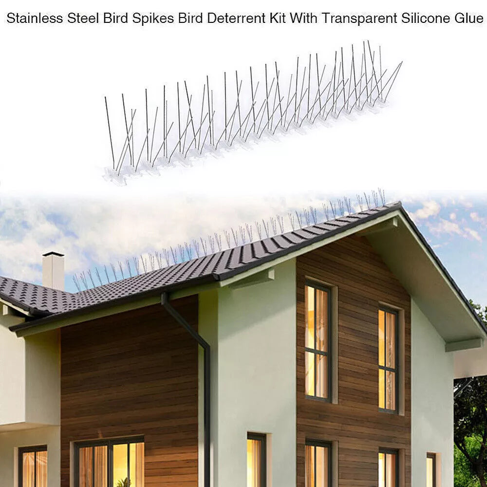 Easy Fit Bird and Squirrel Repellent Spikes