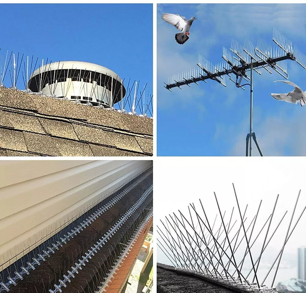 Easy Fit Bird and Squirrel Repellent Spikes