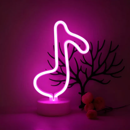 Vibrant Indoor Neon Light Sign