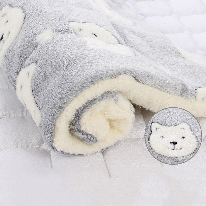 Cozy Pet Throw Blanket Fleece Sofa Cover