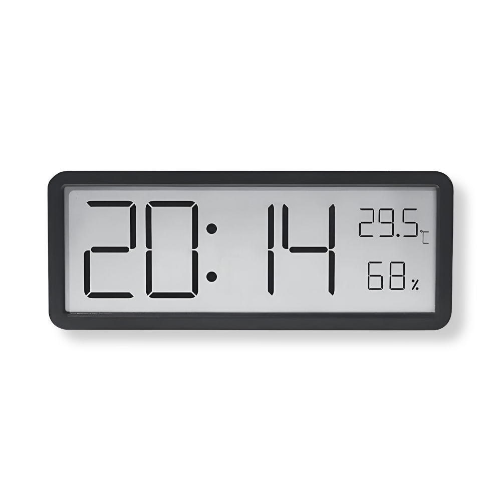 Smart LED Display Clock with Temp and Humidity - Halri