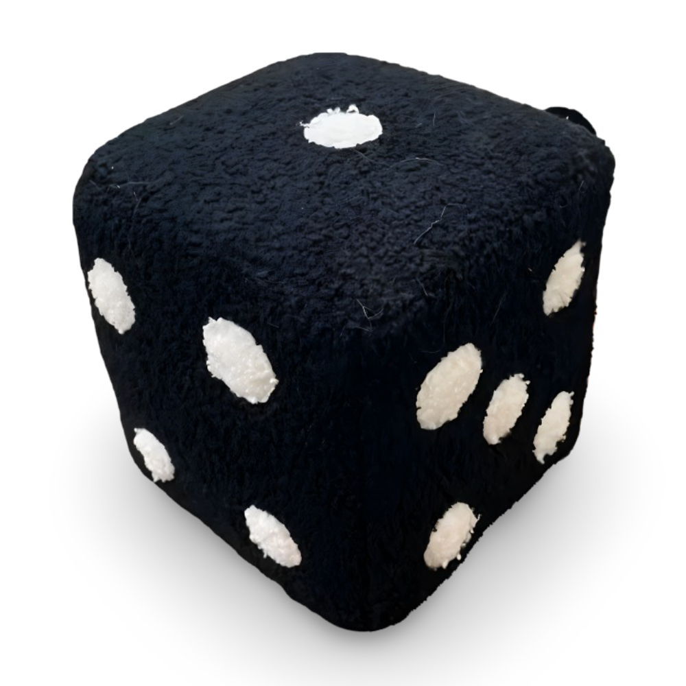 Luxurious Plush Ottoman Stool - Halri