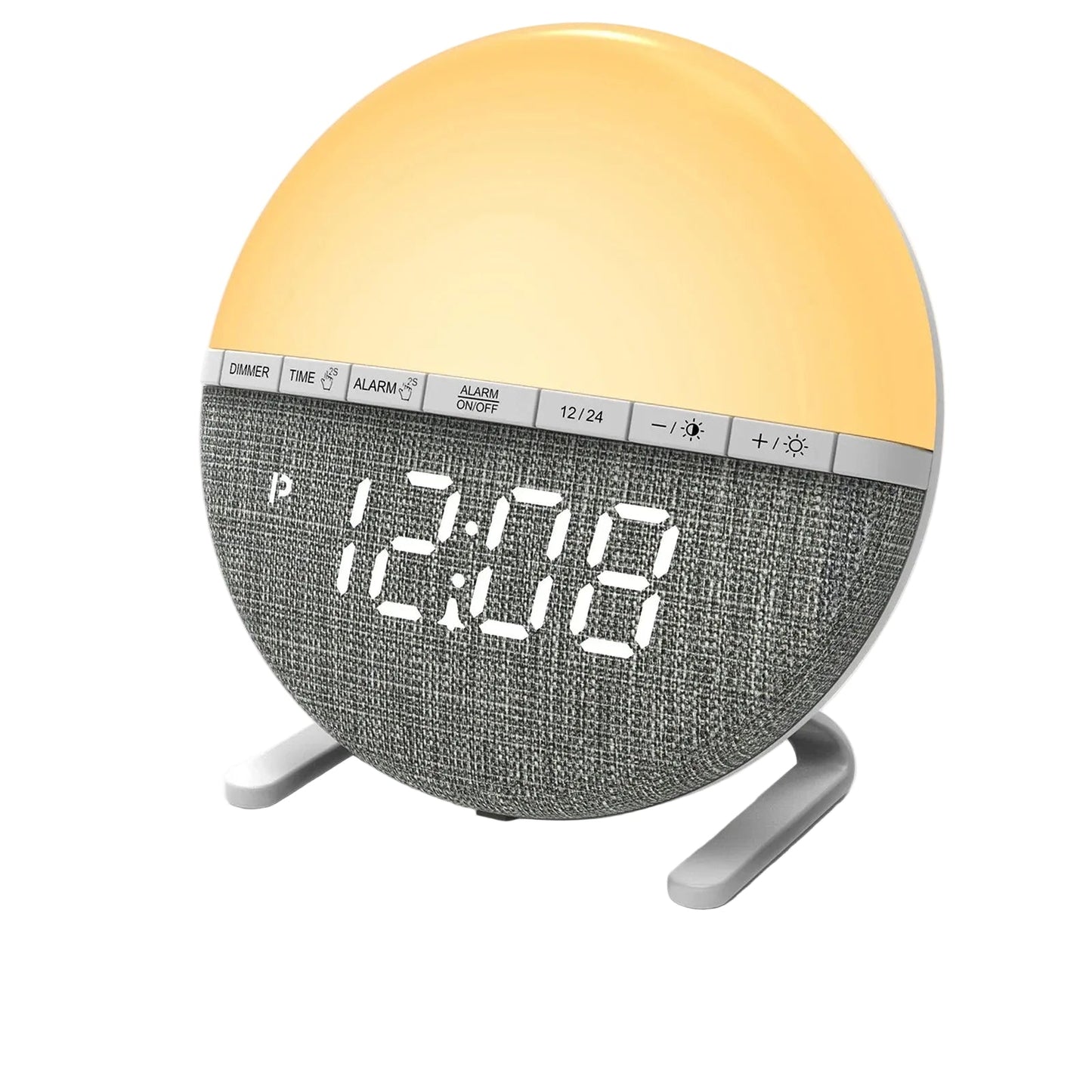 Wake Up Light Alarm Clock with Simulate Sunrise - Halri