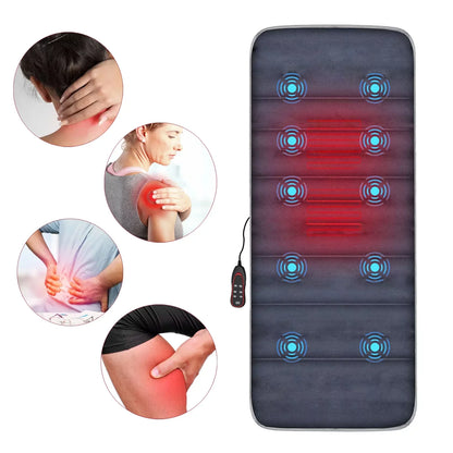 Heated Massage Bed Mat for Relaxation - Halri