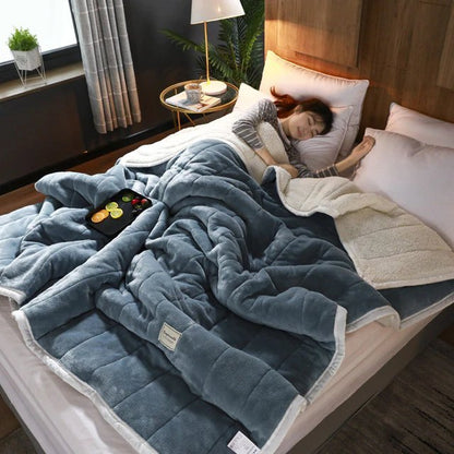 Soft Fleece Polar Blanket Wrap