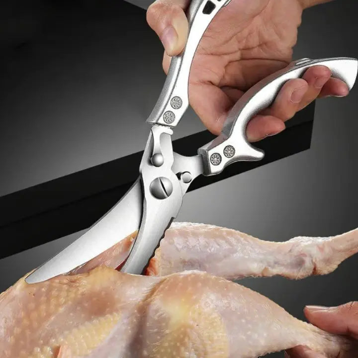 Sharp Kitchen Shears - Durable Stainless Steel Cutters - Halri