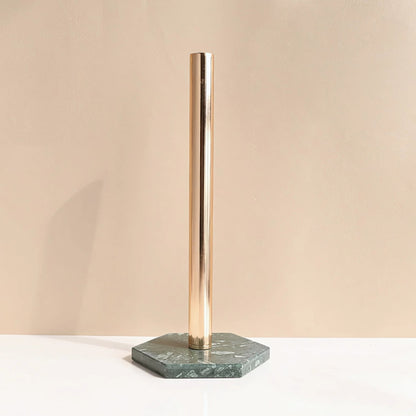 Luxury White Marble Paper Towel Stand