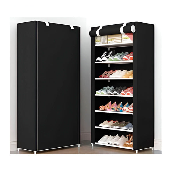 Compact Stackable Shoe Organizer
