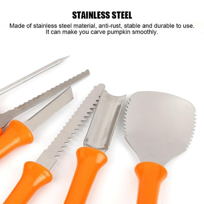 Easy Carve Pumpkin Cutting Kit Stainless Steel Tools