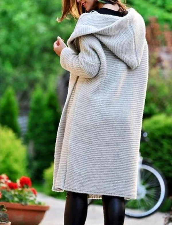 Cozy Open Front Cardigan