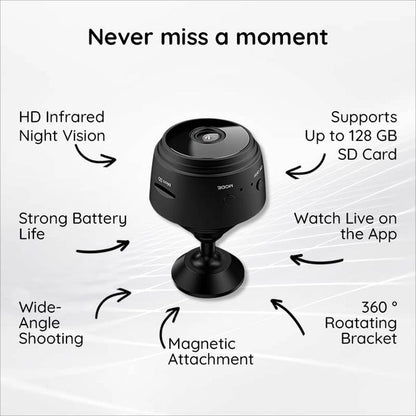 Compact Wireless HD 1080P Security Camera
