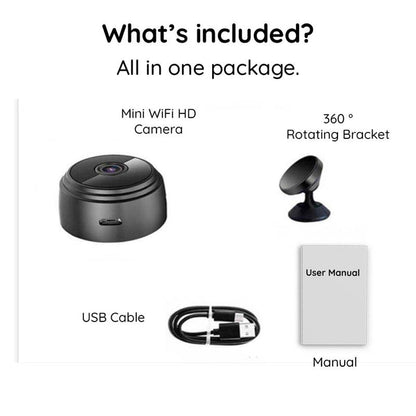 Compact Wireless HD 1080P Security Camera