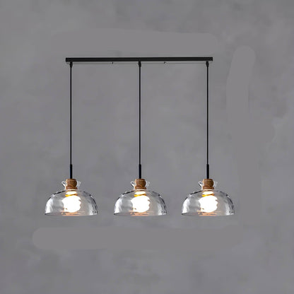 Elegant Glass Chandelier Lamp