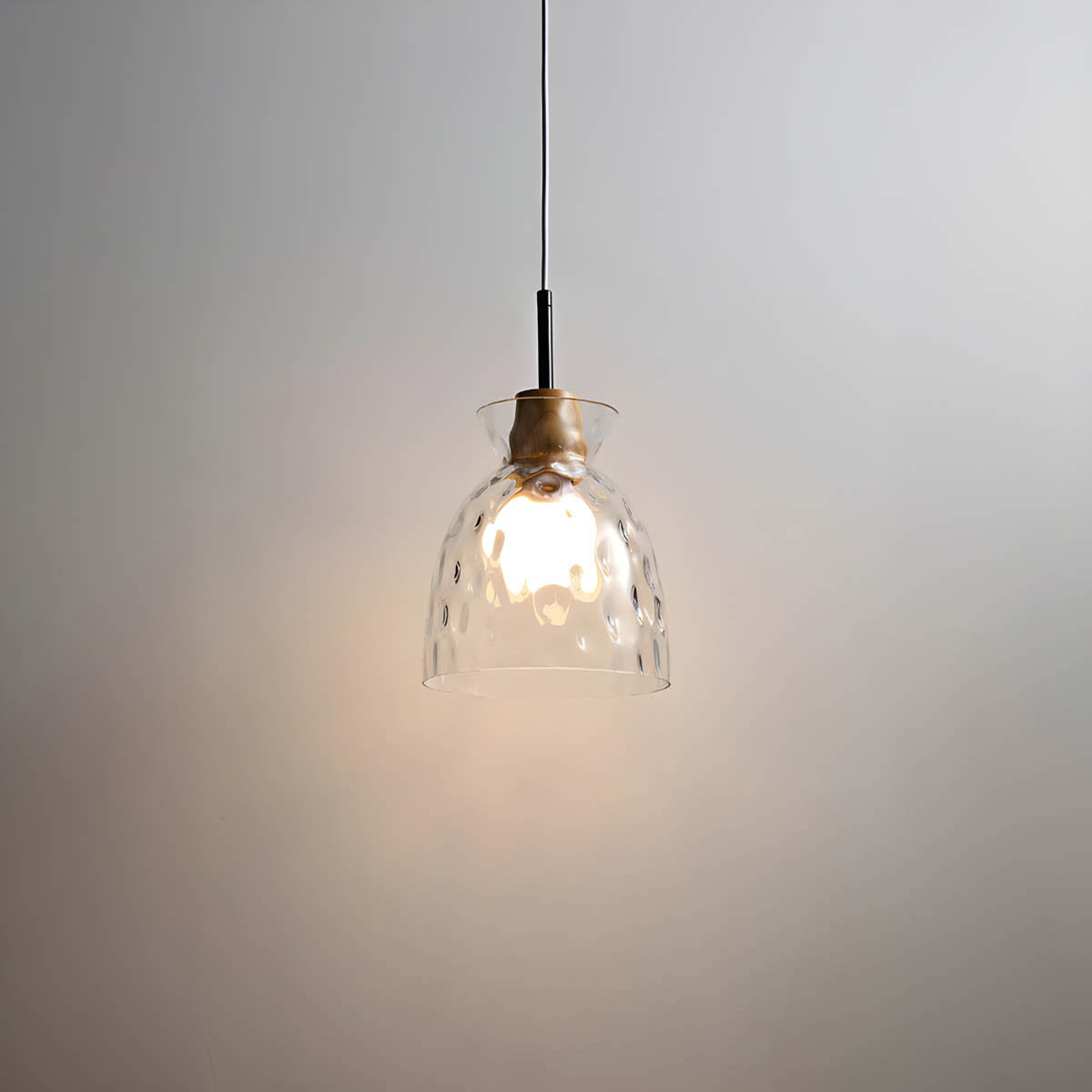 Elegant Glass Chandelier Lamp