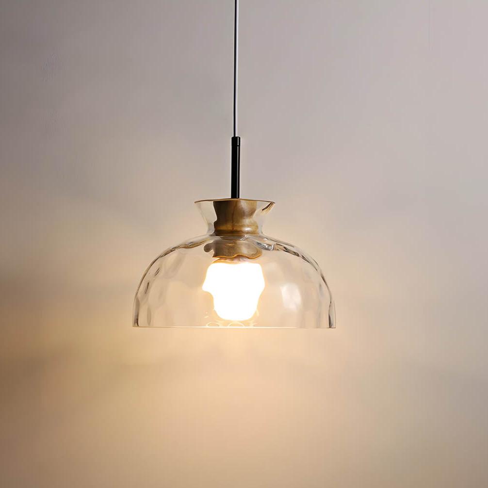 Elegant Glass Chandelier Lamp