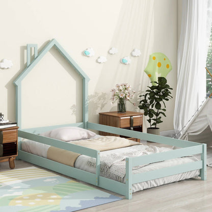Low Profile Twin Size Mattress Bed