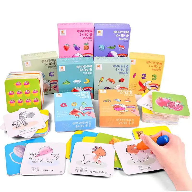 Colorful Educational Flash Cards - Halri