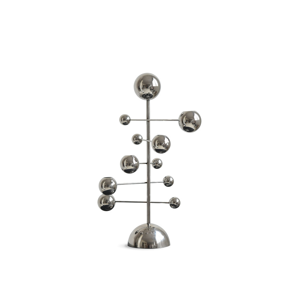Elegant Metal Candle Holder - Halri