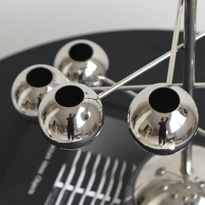 Elegant Metal Candle Holder