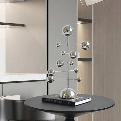 Elegant Metal Candle Holder