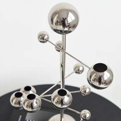 Elegant Metal Candle Holder