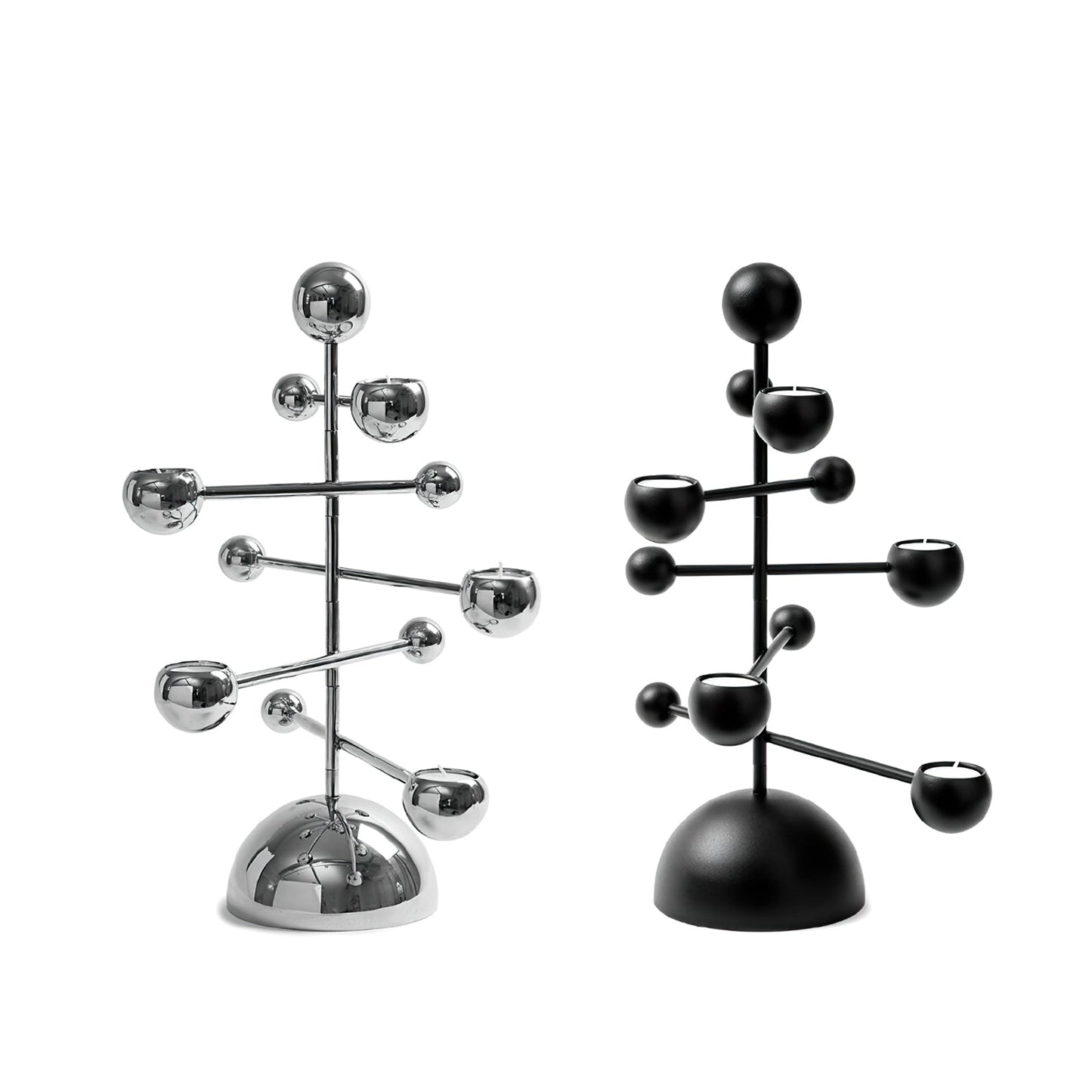 Elegant Metal Candle Holder