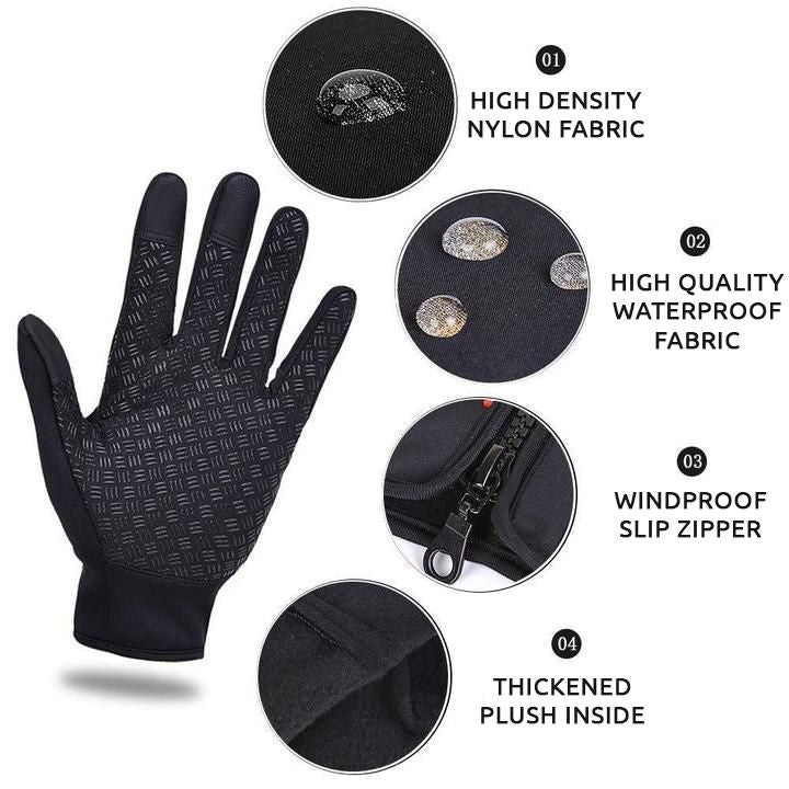 Warm Waterproof Gloves for Men and Women