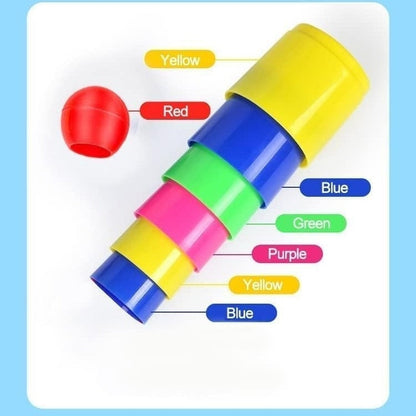 Throw Circle Game with Colorful, Skill-Building Fun for Kids, Easy to Assemble, Safe for Ages 3+