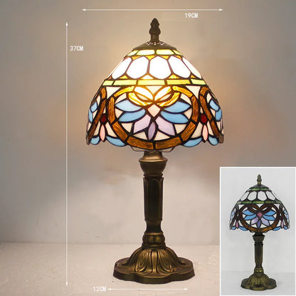 Elegant Glass Office Desk Lamp