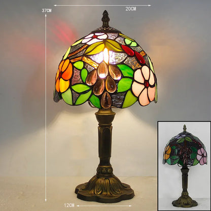 Elegant Glass Office Desk Lamp