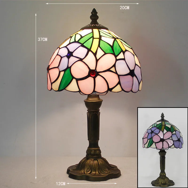 Elegant Glass Office Desk Lamp