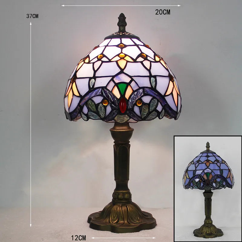 Elegant Glass Office Desk Lamp