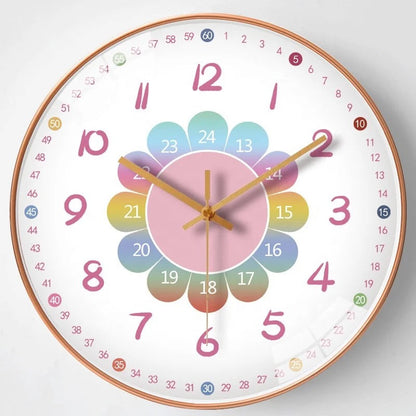 Fun Kids Wall Clock 20cm Easy Morning Helper