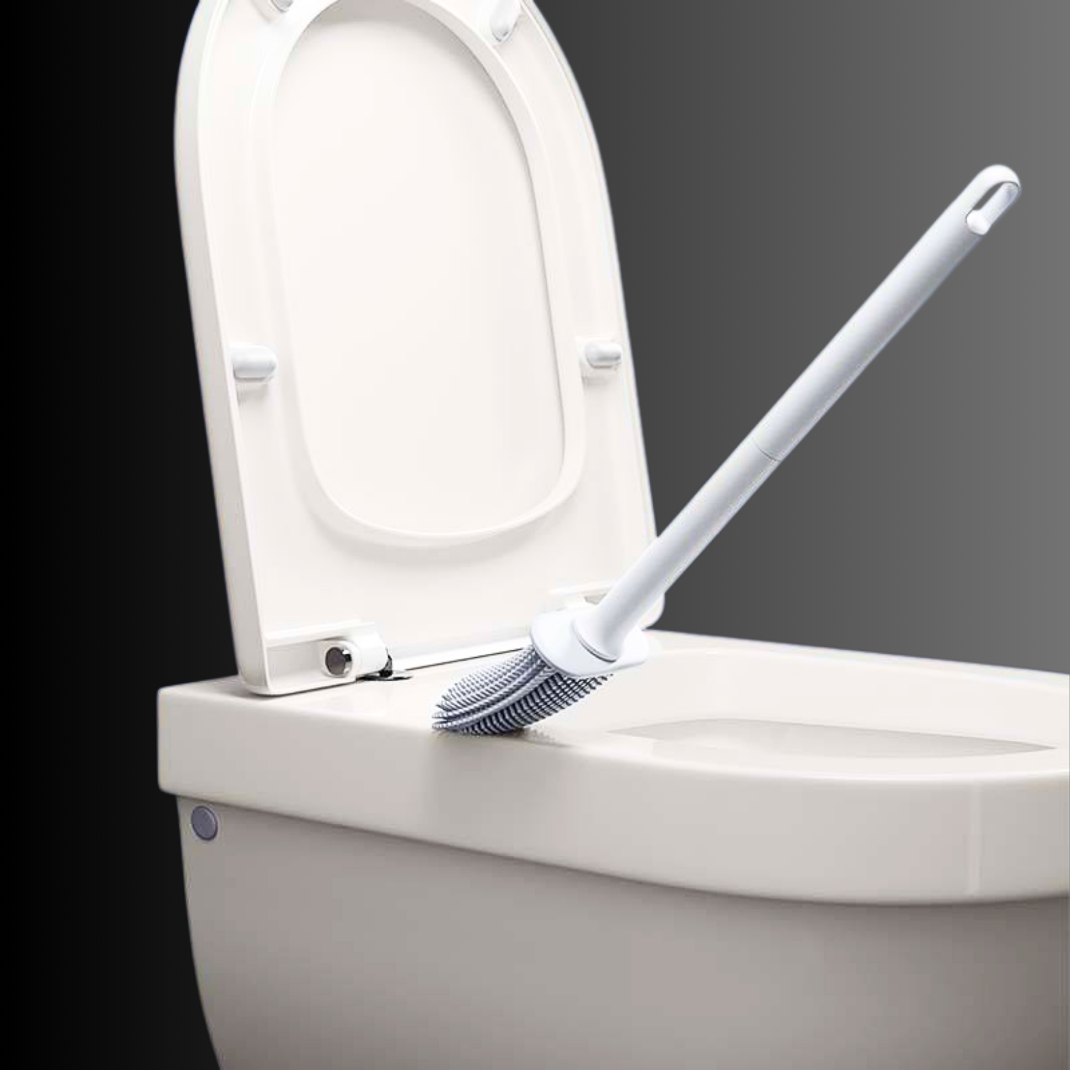 Soft Grip Toilet Brush with Sanitary Holder - Halri