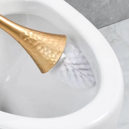 Compact Toilet Brush with Soft Grip Handle