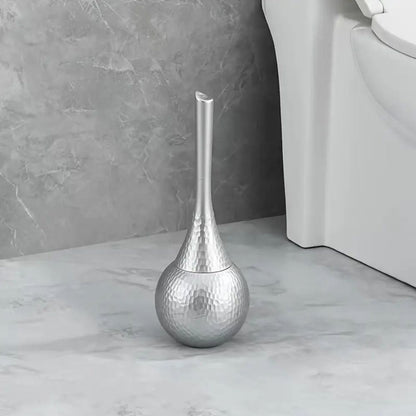 Compact Toilet Brush with Soft Grip Handle