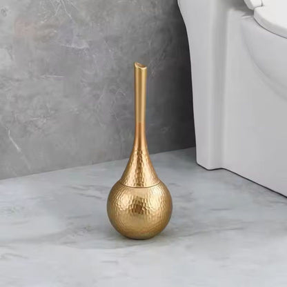 Compact Toilet Brush with Soft Grip Handle