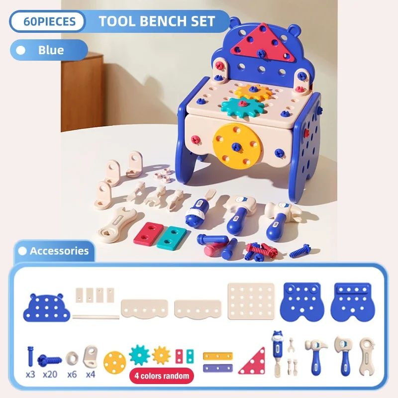 Fun 3-in-1 Kids Toolbox Playset - Halri
