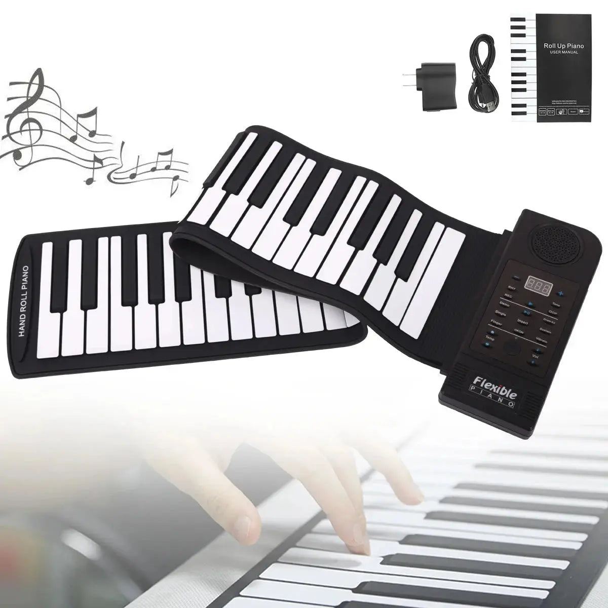 Compact Travel Piano Keyboard - Halri