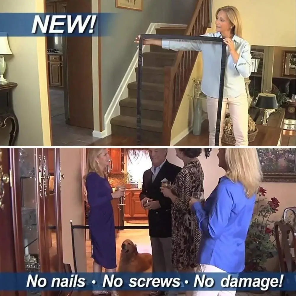 Easy Foldable Baby Pet Gate