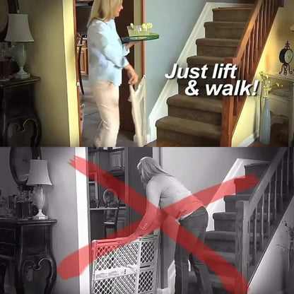 Easy Foldable Baby Pet Gate