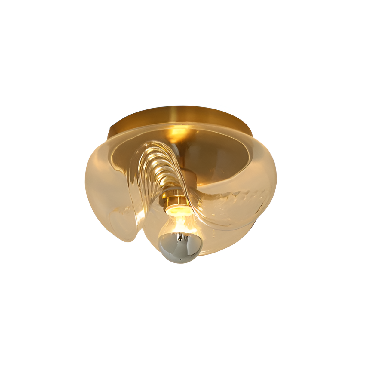 Rustic European Industrial Style Ceiling Light