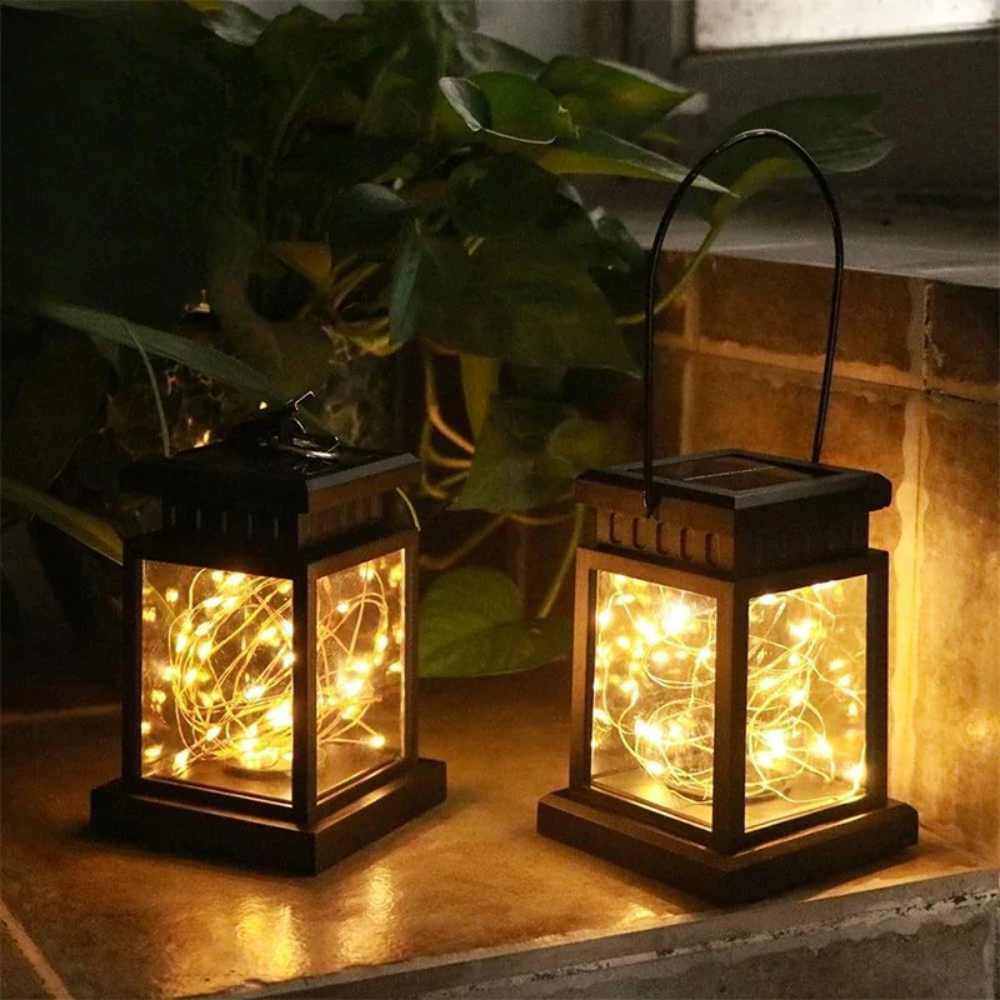 Vintage Style Solar Garden Lamp - Halri