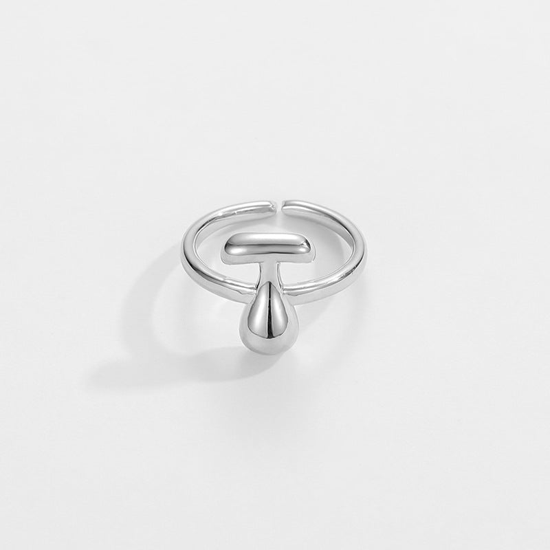 Personalized Fun Alphabet Initial Ring